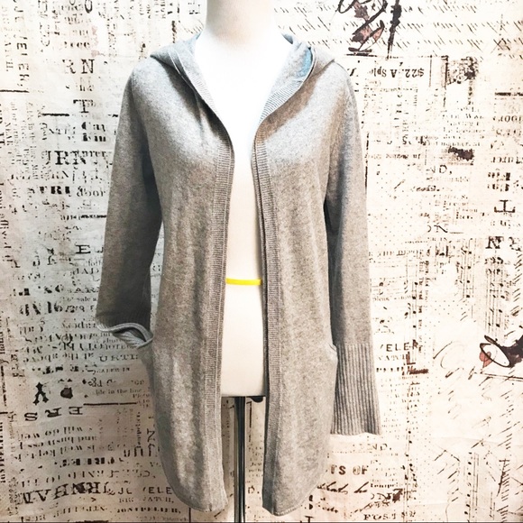 Max studio hooded cardigan Clearance